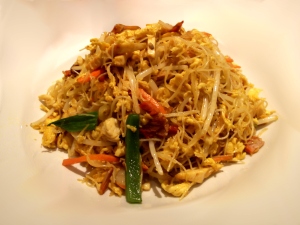 Day 14 Supper: Singapore noodles (dinner out)